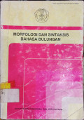 Morfologi dan Sintaksis Bahasa Bulungan