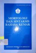 Morfologi dan Sintaksis Bahasa Kemak