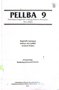 Pellba 9: Pertemuan Linguistik Lembaga Bahasa Atmajaya Kesembilan