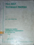 Pola Hidup Masyarakat Indonesia 1996