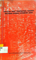Pakaian Adat Tradisional Daerah Propinsi Daerah Istimewa Aceh