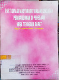Partisipasi Masyarakat Dalam Kegiatan Pembangunan Di Pedesaan Nusa Tenggara Barat (Kajian Inpres Desa Tertinggal)