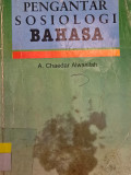 Pengantar Sosiologi Bahasa