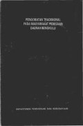 Pengobatan Tradisional Pada Masyarakat Pedesaan Daerah Bengkulu