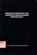Pengobatan Tradisional Pada Masyarakat Pedesaan Daerah Sumatera Barat