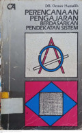 Perencanaan Pengajaran Berdasarkan Pendekatan Sistem
