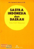 Sastra Indonesia dan Daerah: Sejumlah Masalah