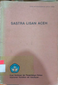 Sastra Lisan Aceh