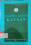 Sastra Lisan Kayaan