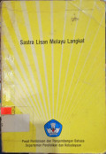 Sastra Lisan Melayu Langkat