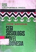 Segi Sosiologis Novel Indonesia