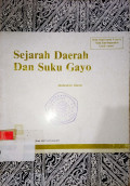 Sejarah Daerah dan Suku Gayo