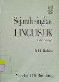 Sejarah Singkat Linguistik