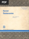 Serat Sanasunu