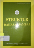Struktur Bahasa Mambai