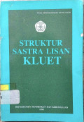 Struktur Sastra Lisan Kluet