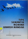 Tipe Semantik Nomina Bahasa Mandar