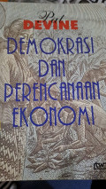Demokrasi dan Perencanaan Ekonomi