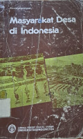Masyarakat Desa di Indonesia
