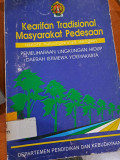 Kearifan tradisional Masyarakat Pedesaan (Pemeliharaan Lingkungan Hidup Daerah Istimewa Yogyakarta)