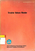 Struktur Bahasa Mandar