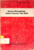 Bahasa Minangkabau Dialek Kubuang Tigo Baleh