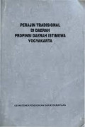Perajin Tradisional Di Daerah Propinsi Daerah Istimewa Yogyakarta