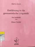 Einfuhrung in die germanistische Linguistik