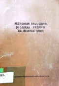 Astronomi Tradisonal di Daerah Propinsi Kalimantan Timur