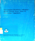 Kemampuan Berbahasa Indonesia Murid Sekolah Dasar Kelas VI Kotamadya Yogyakarta