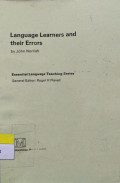 Language Learners and their Errors