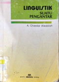 Linguistik Suatu Pengantar