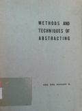 Methods And Techniques Of Abstracting