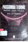 Passomba Tedong: sastra lisan Toraja