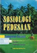 Sosiologi Pedesaan Jilid 1