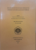 [SKRIPSI] STUDI KUALITATIF TENTANG MAKNA MENIKAH PADA GENERASI Z YANG MENGALAMI FEAR OF MARRIAGE